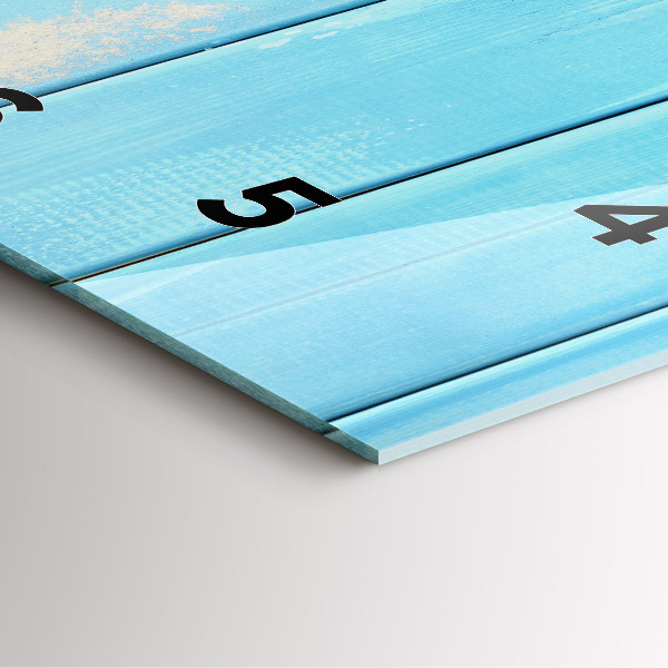 Orologio quadrato Accessori e tavole da spiaggia