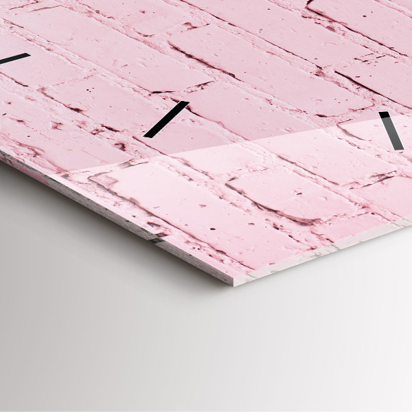 Orologio quadrato Muro di mattoni