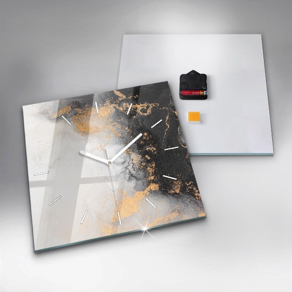 Orologio quadrato Marmo artistico