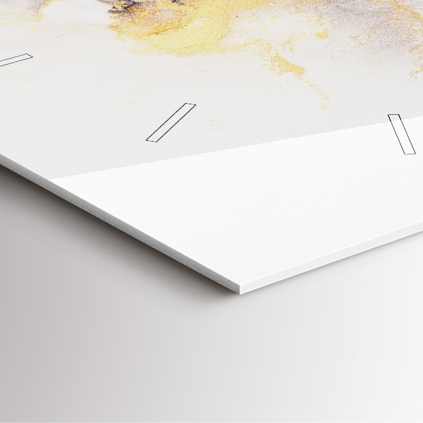 Orologio quadrato Modello in marmo