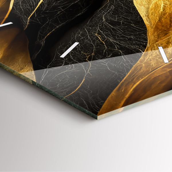 Orologio quadrato Astrazione elegante