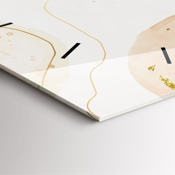 Orologio quadrato Macchie di acquerello