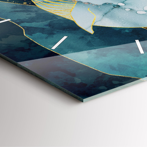 Orologio quadrato Balena astratta