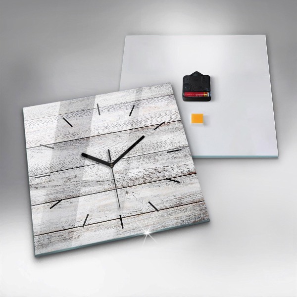 Orologio quadrato in vetro Tavole dipinte