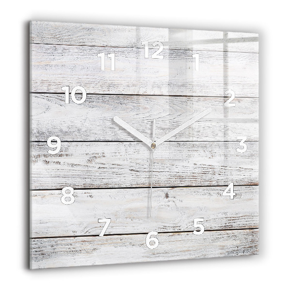Orologio quadrato in vetro Tavole dipinte