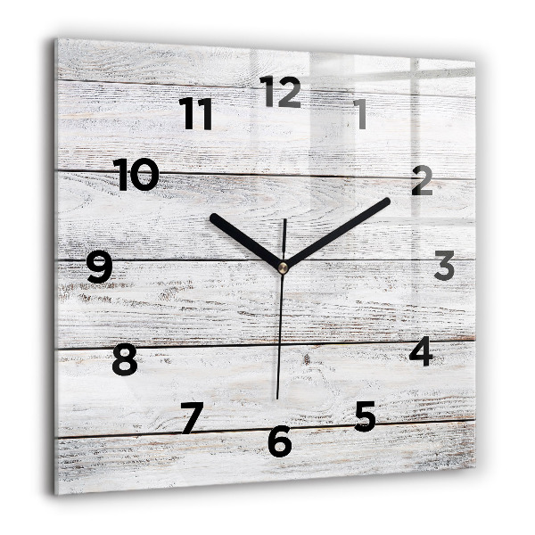 Orologio quadrato in vetro Tavole dipinte
