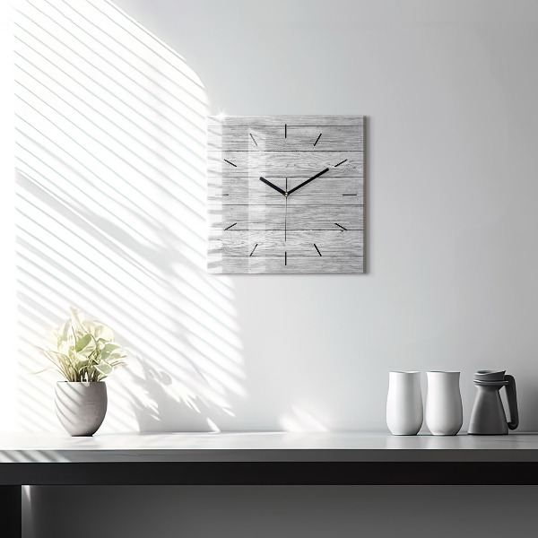 Orologio quadrato Pannelli in legno