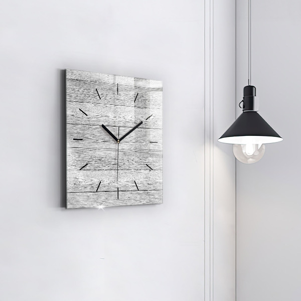 Orologio quadrato Pannelli in legno
