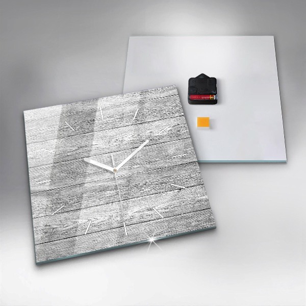 Orologio quadrato Pannelli in legno