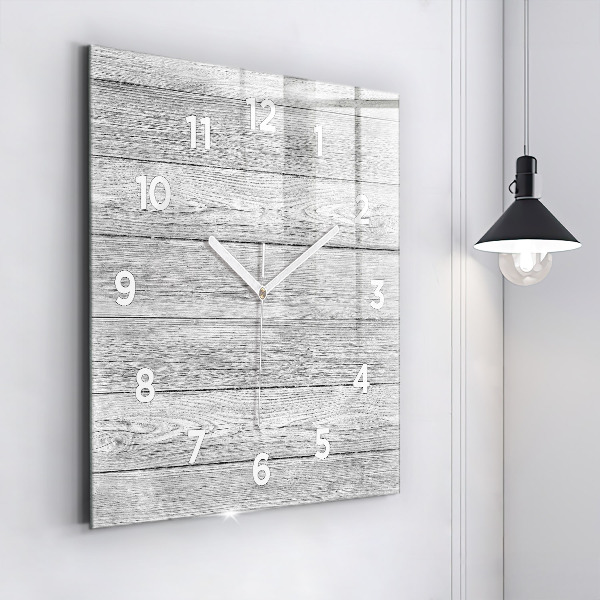 Orologio quadrato Pannelli in legno