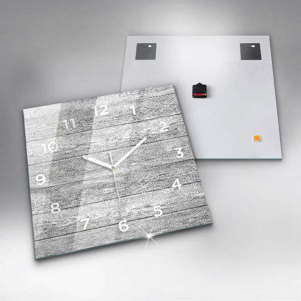 Orologio quadrato Pannelli in legno
