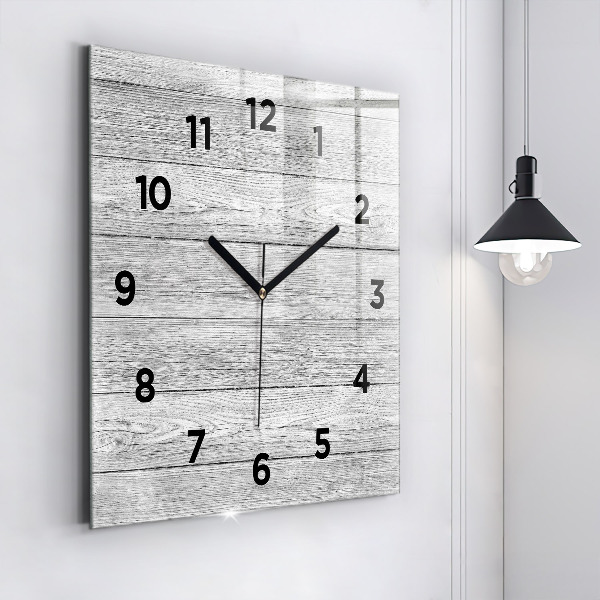 Orologio quadrato Pannelli in legno