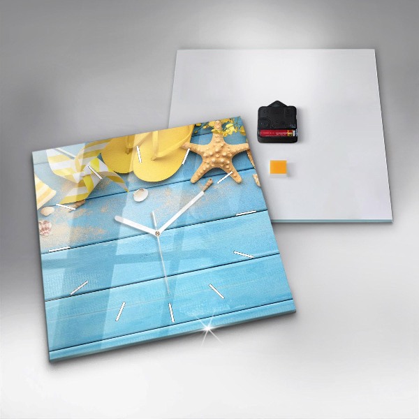 Orologio quadrato Accessori e tavole da spiaggia