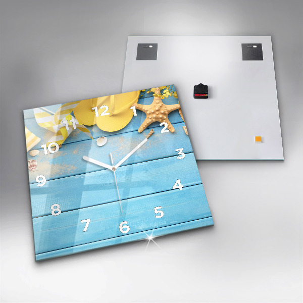 Orologio quadrato Accessori e tavole da spiaggia