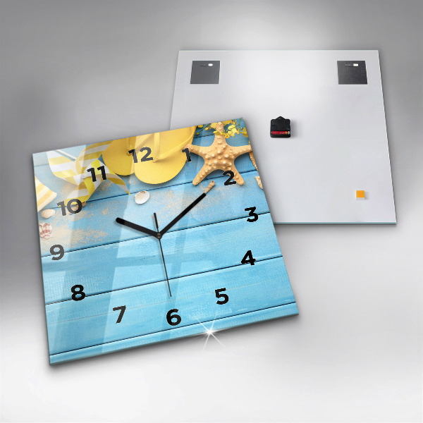 Orologio quadrato Accessori e tavole da spiaggia