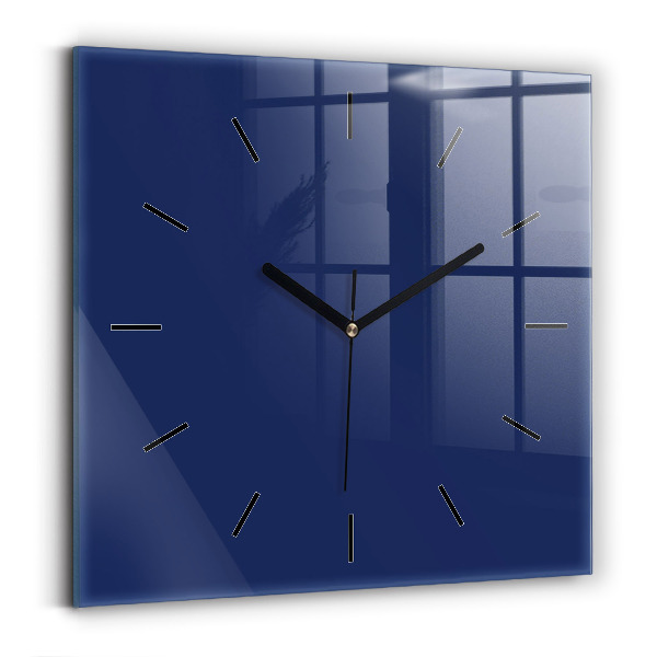 Orologio quadrato Colore blu navy