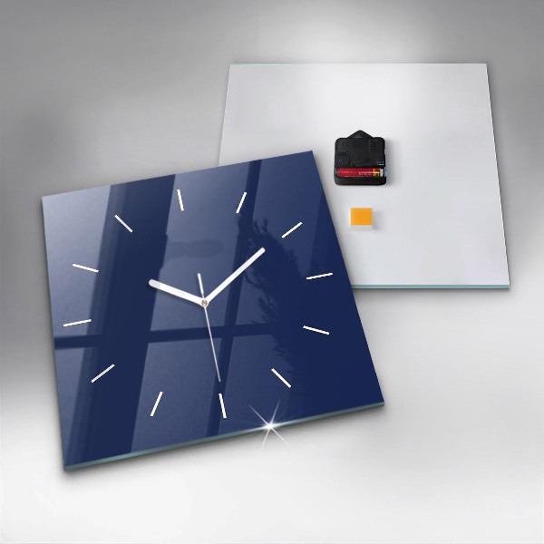 Orologio quadrato Colore blu navy