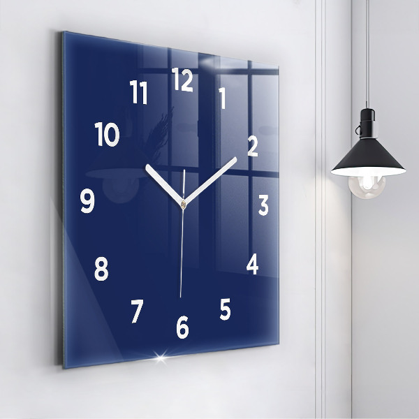 Orologio quadrato Colore blu navy