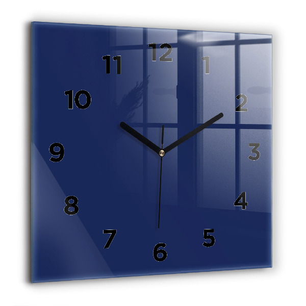 Orologio quadrato Colore blu navy