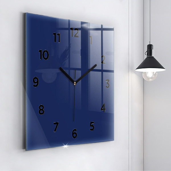 Orologio quadrato Colore blu navy