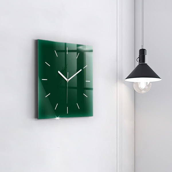 Orologio quadrato Colore verde bottiglia