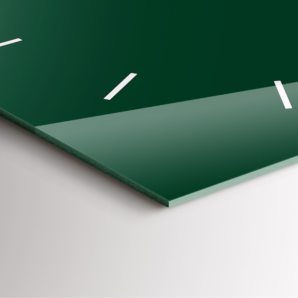 Orologio quadrato Colore verde bottiglia