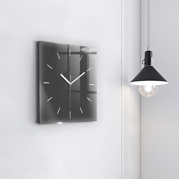 Orologio quadrato Colore grigio