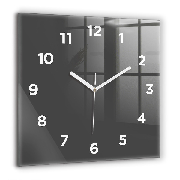 Orologio quadrato Colore grigio
