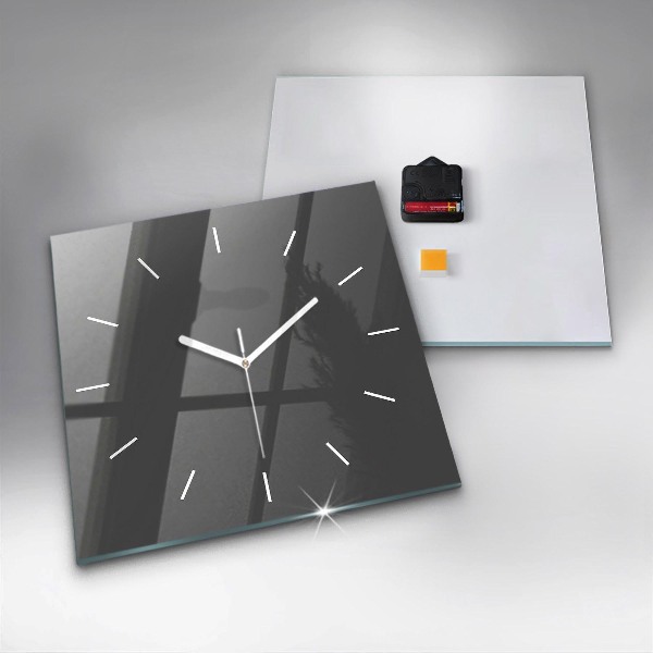 Orologio quadrato Colore grigio