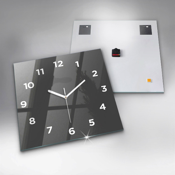 Orologio quadrato Colore grigio