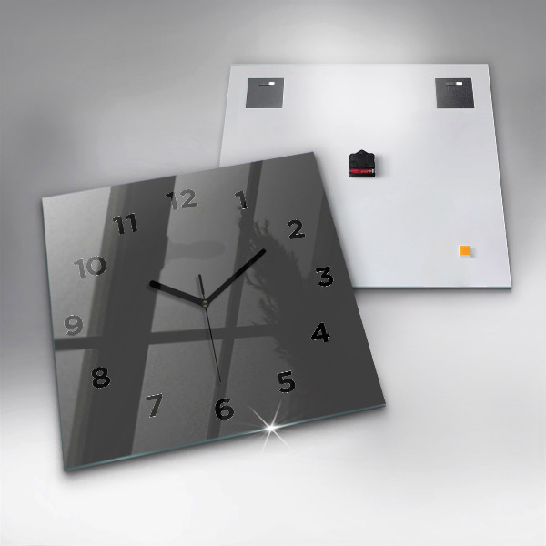 Orologio quadrato Colore grigio