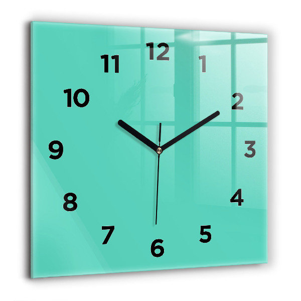 Orologio quadrato Turchese