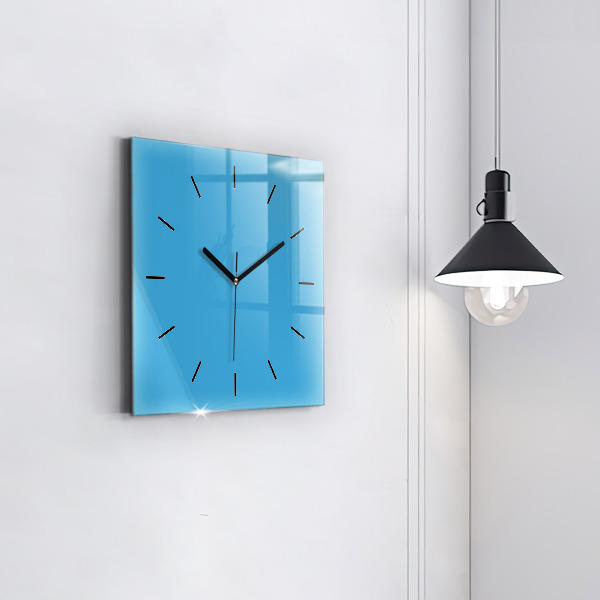 Orologio quadrato Blu