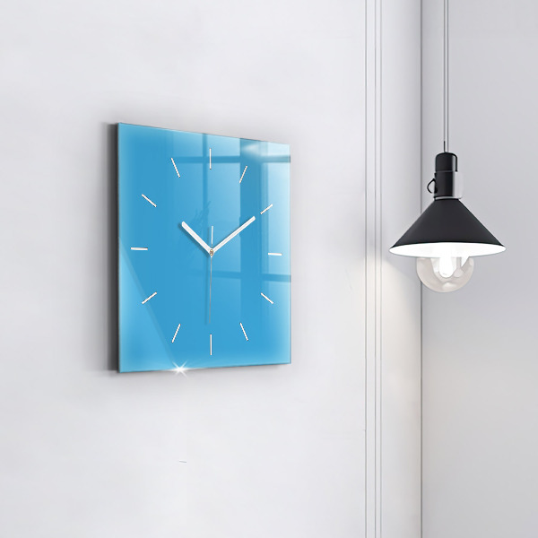 Orologio quadrato Blu