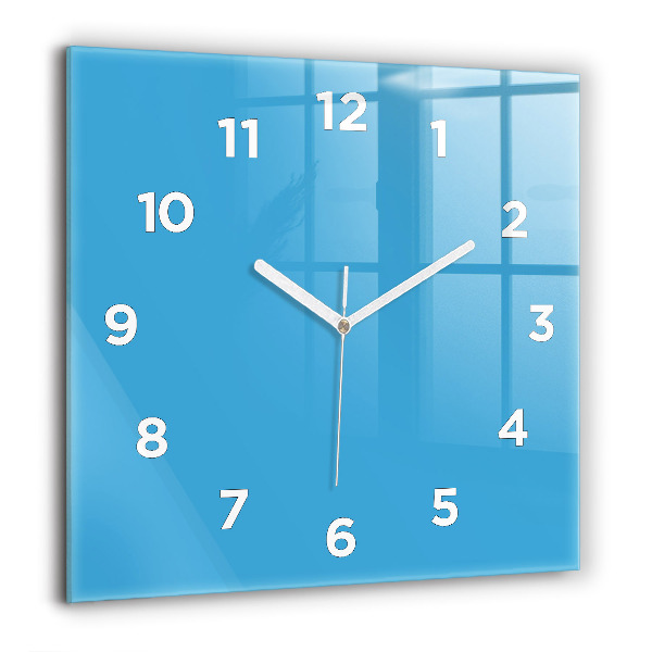 Orologio quadrato Blu