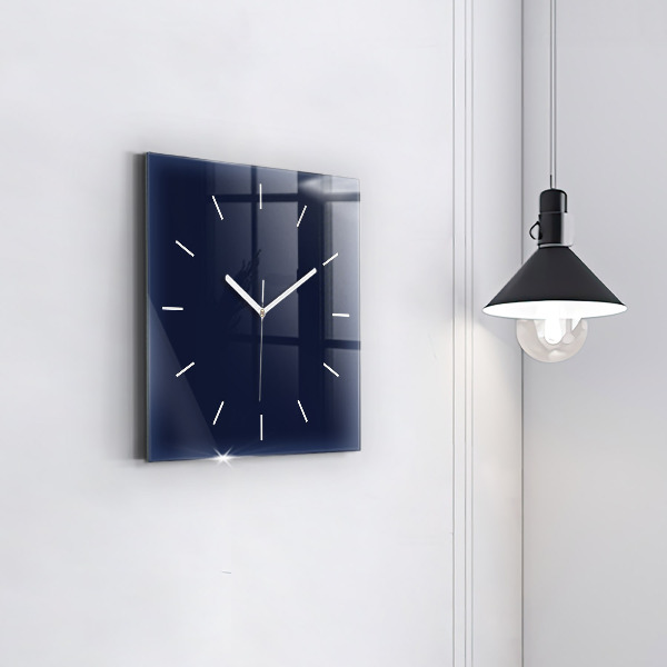 Orologio quadrato Blu scuro