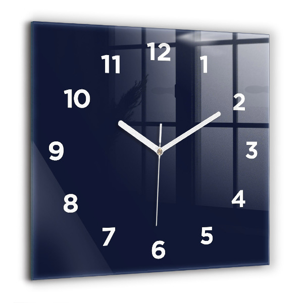Orologio quadrato Blu scuro