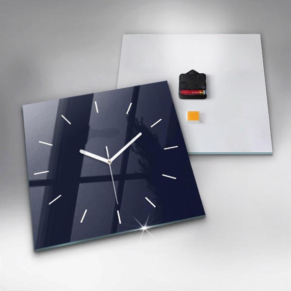 Orologio quadrato Blu scuro