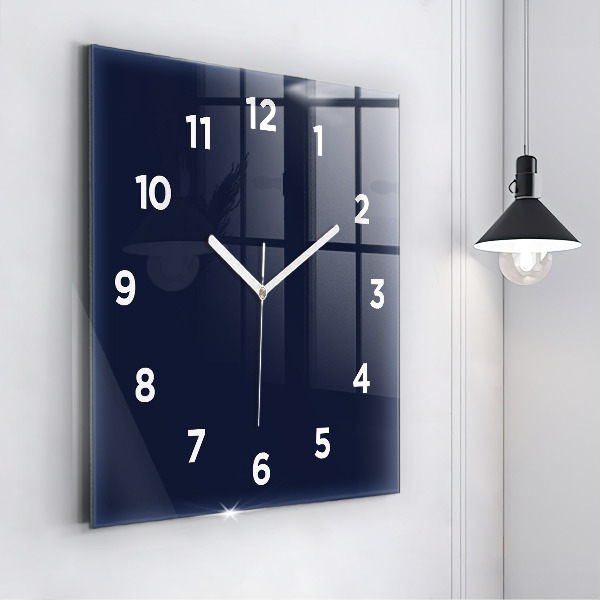 Orologio quadrato Blu scuro