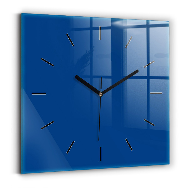 Orologio quadrato Blu