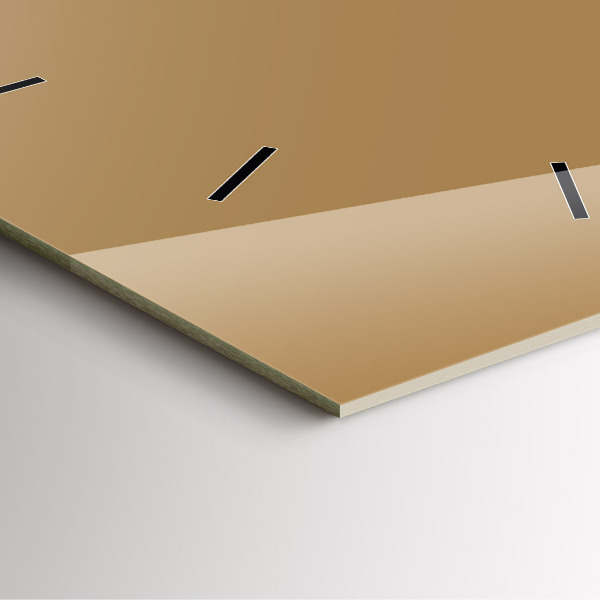 Orologio quadrato Beige