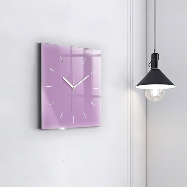 Orologio quadrato Lilla