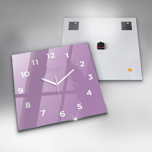 Orologio quadrato Lilla