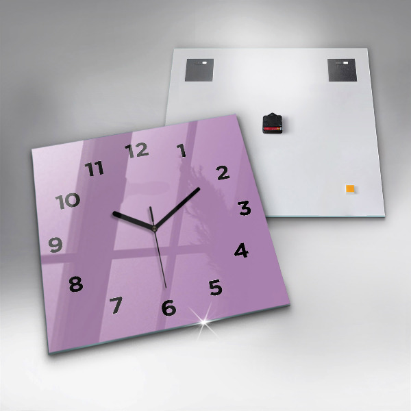 Orologio quadrato Lilla