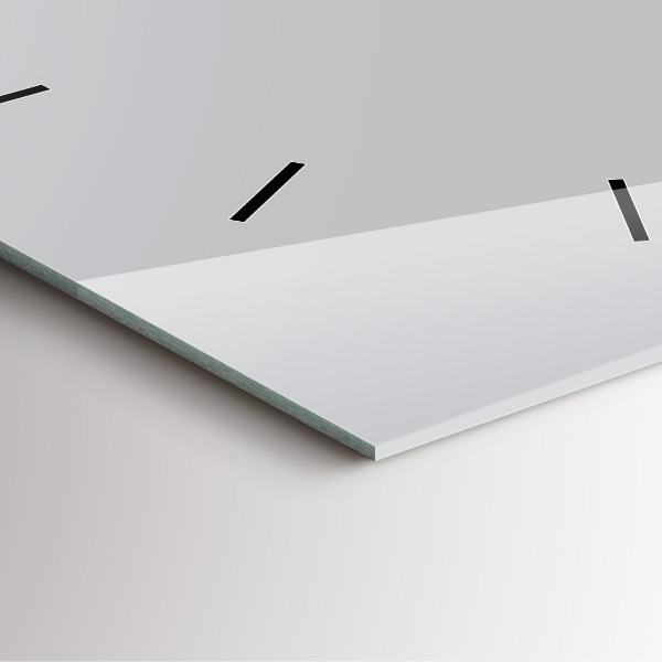 Orologio quadrato Grigio chiaro