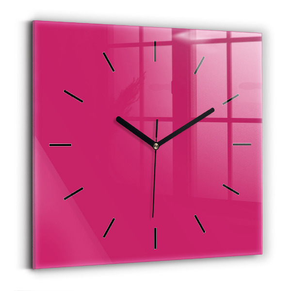 Orologio quadrato Rosa