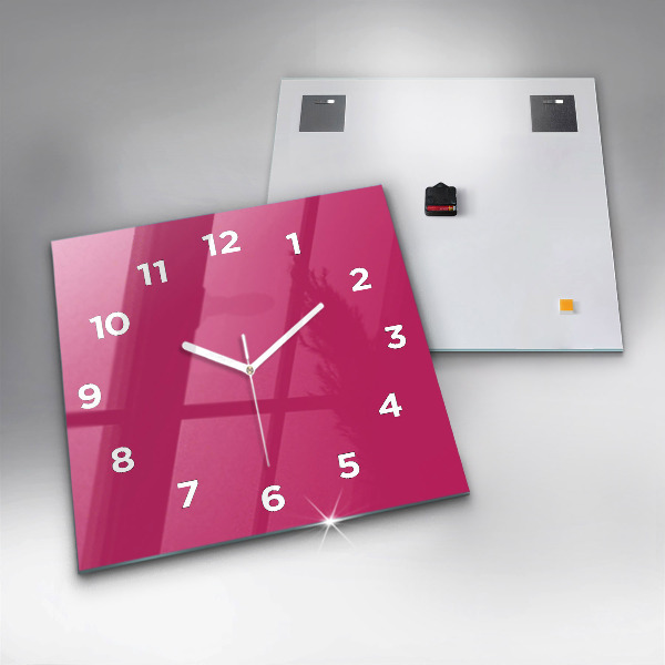Orologio quadrato Rosa