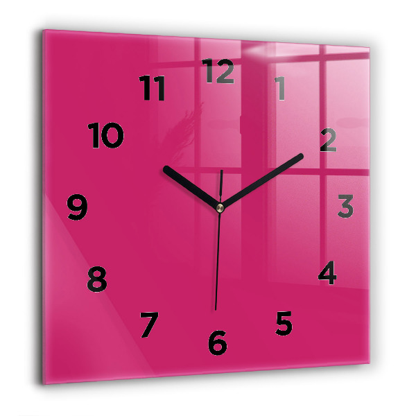 Orologio quadrato Rosa