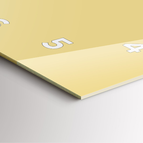 Orologio quadrato Cremoso