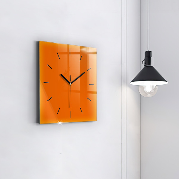 Orologio quadrato Arancia